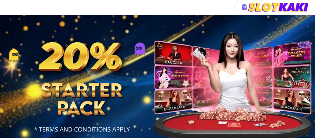 Starter Pack 20% Bonus - New Player Promotion